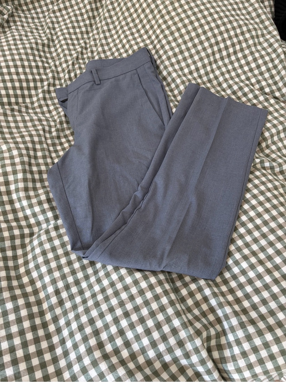 Perry Ellis Men's Dress Pants in Slate Gray-Blue
